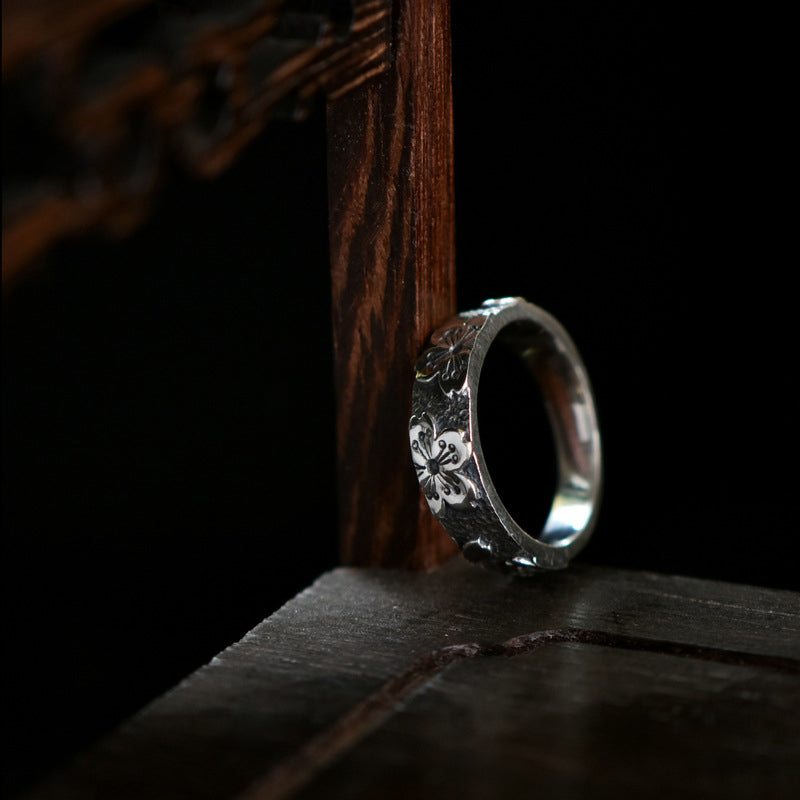 Silver Plated Adjustable Ring (SR0004)