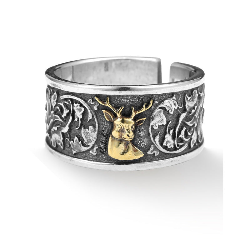 Silver Plated Adjustable Ring (SR0010)