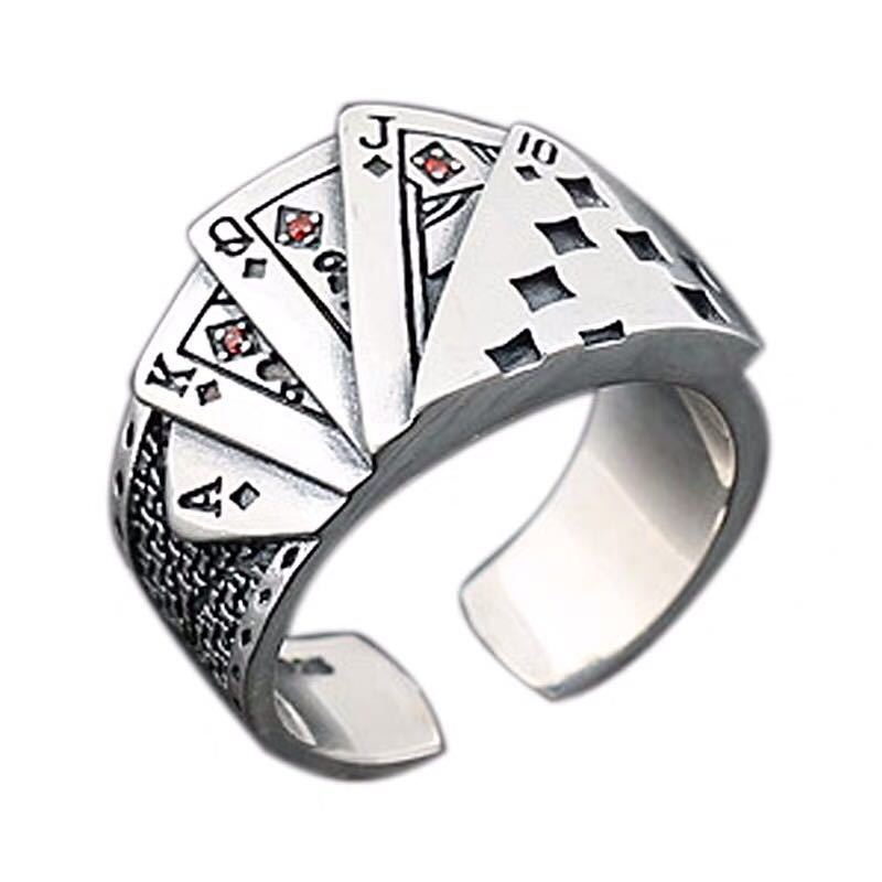 Silver Plated Adjustable Ring (SR0001)