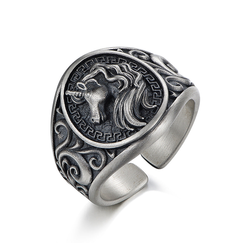 Silver Plated Adjustable Ring (SR0008)