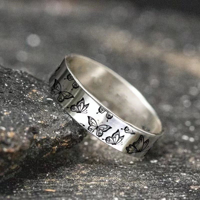 Silver Plated Adjustable Ring (SR0011)