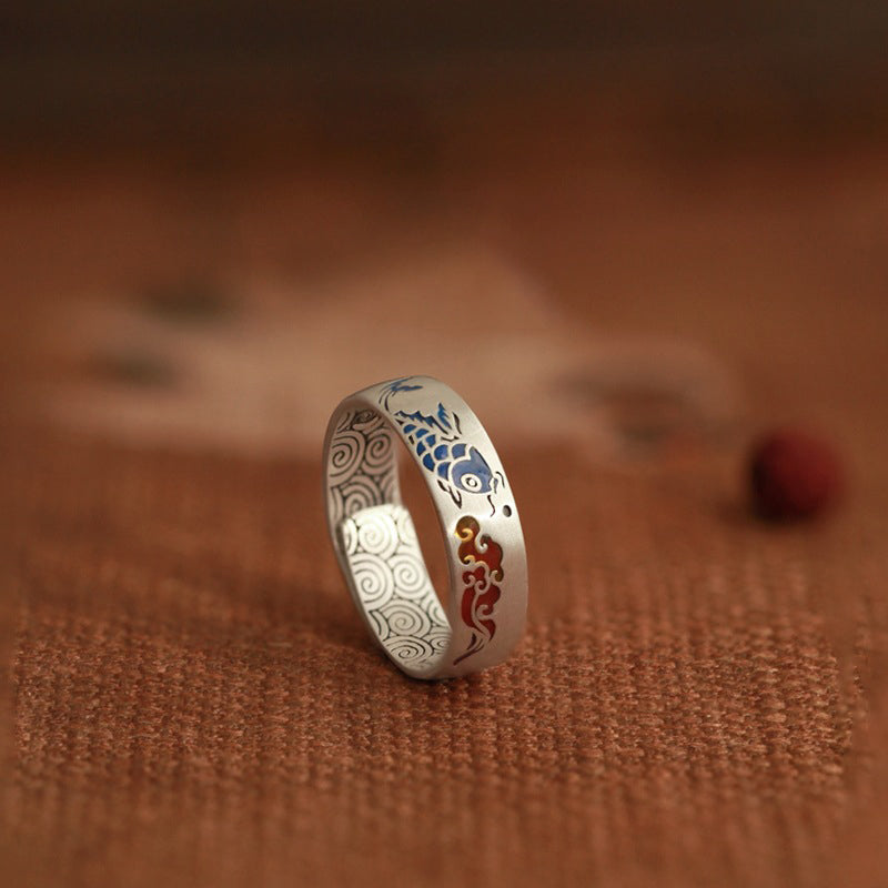 Silver Plated Adjustable Ring (SR0012)